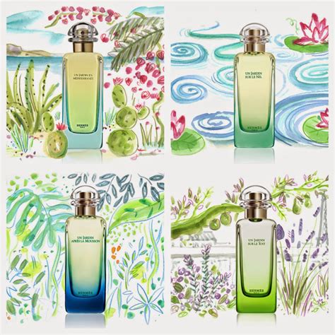 hermes jardin series samples|hermes des jardins.